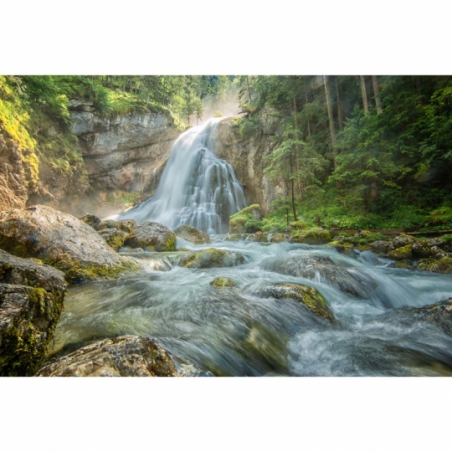 Fotobehang waterval Oostenrijk. De mooiste natuur wallpapers uit onze eigen exclusieve topcollectie internationale landschappen