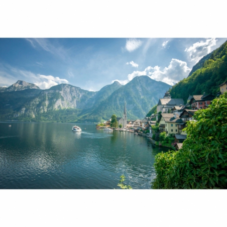 Fotobehang Hallstatt Oostenrijk. De mooiste natuur wallpapers uit onze eigen exclusieve topcollectie internationale landschappen
