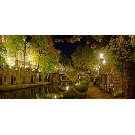 Fotobehang historische grachten Utrecht. De mooiste wallpapers uit onze topcollectie Nederlandse landschappen en steden